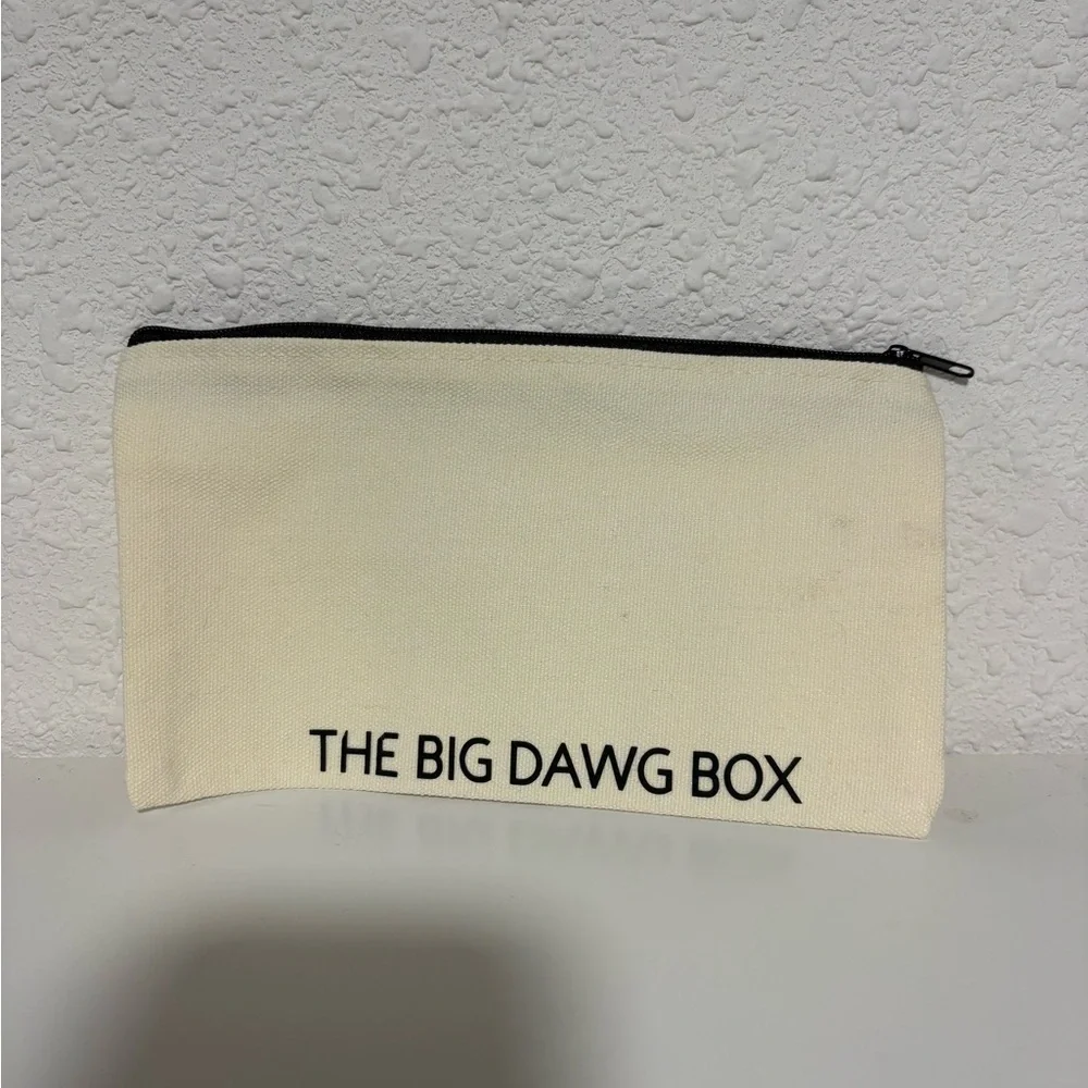 New Custom American Bully Breed Dog Cosmetic Pouch